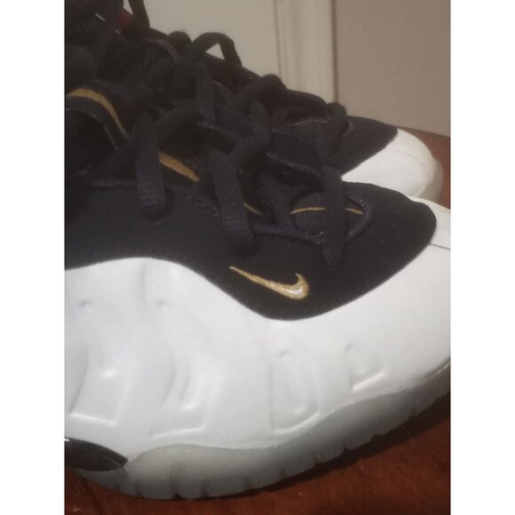 Nike Little Posite 1 Sneaker-723946-403 Olympic USA Red White Blue-(GS) 3Y - Picture 6 of 14